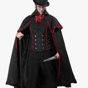 Jack The Ripper Cloak Costume (Only Cloak)